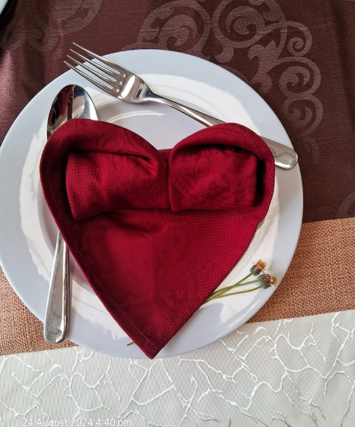 Luxury linen set with elegant design